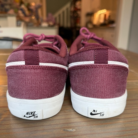 Nike Portmore 2 Canvas Premium SB Dark Team Red Shoes Size 9 Men’s 880269-610 - Picture 3 of 16